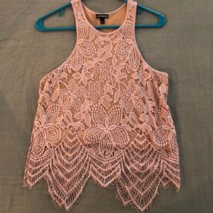 Pink/mauve tank